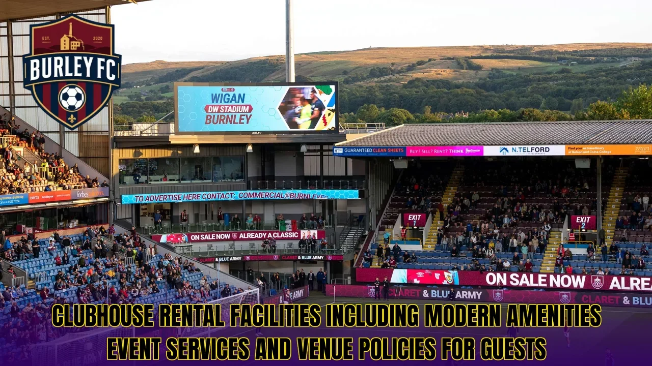 Clubhouse rental facilities including modern amenities event services and venue policies for guests