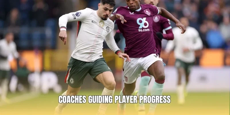 Coaches guiding player progress