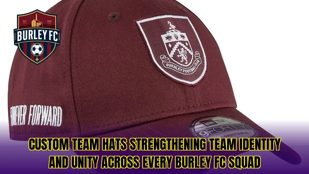 Custom team hats strengthening team identity and unity across every Burley FC squad