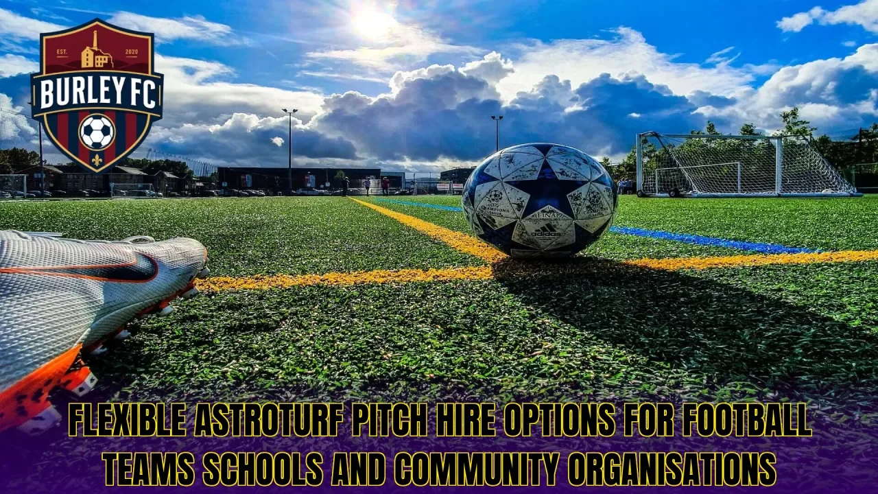Flexible astroturf pitch hire options for football teams schools and community organisations