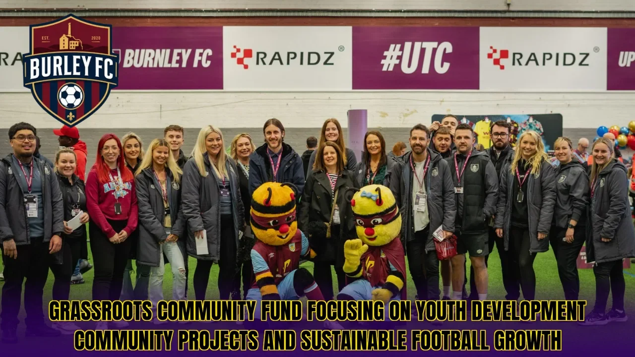 Grassroots community fund focusing on youth development community projects and sustainable football growth