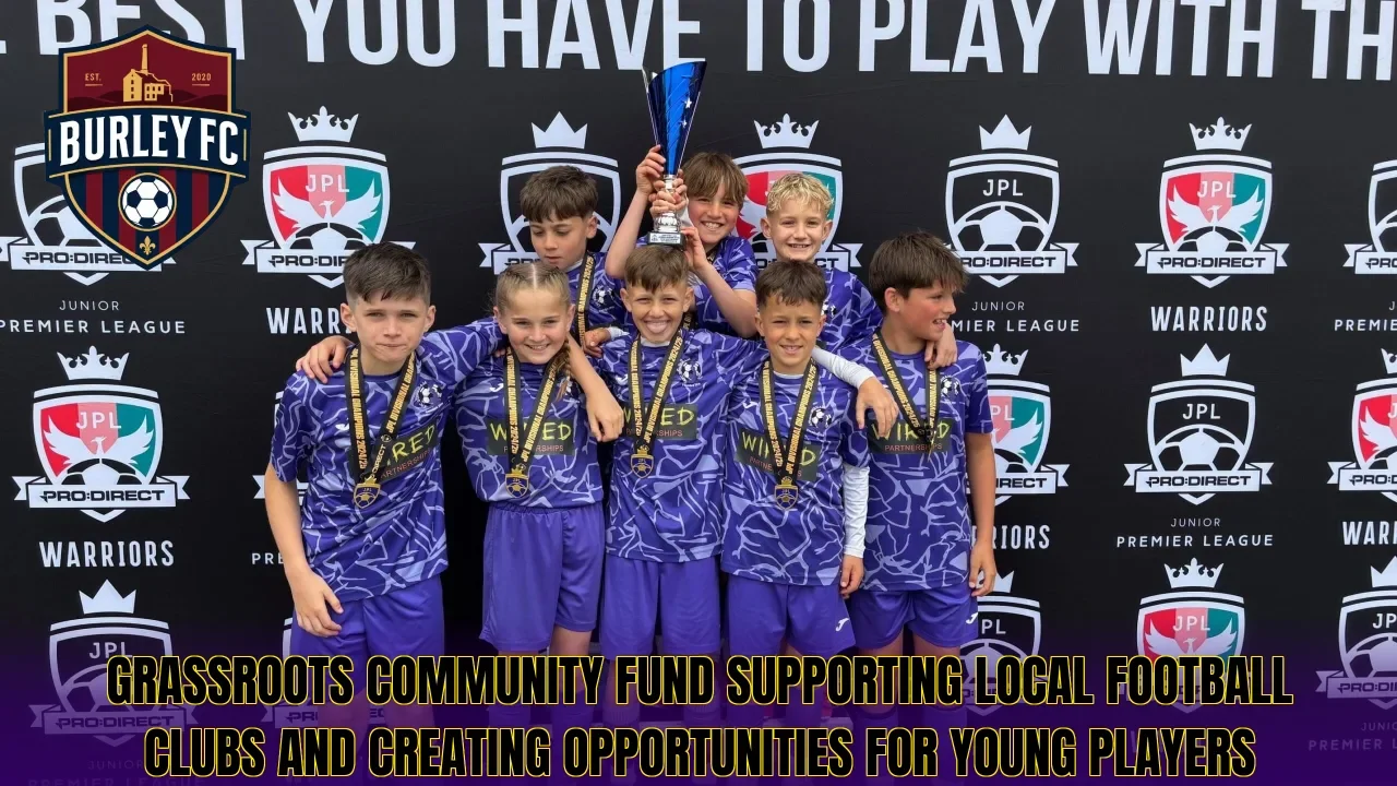 Grassroots community fund supporting local football clubs and creating opportunities for young players