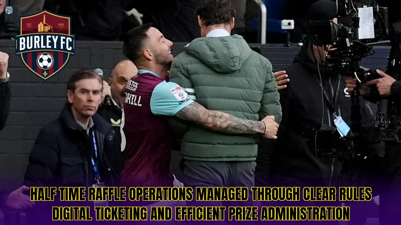 Half time raffle operations managed through clear rules digital ticketing and efficient prize administration
