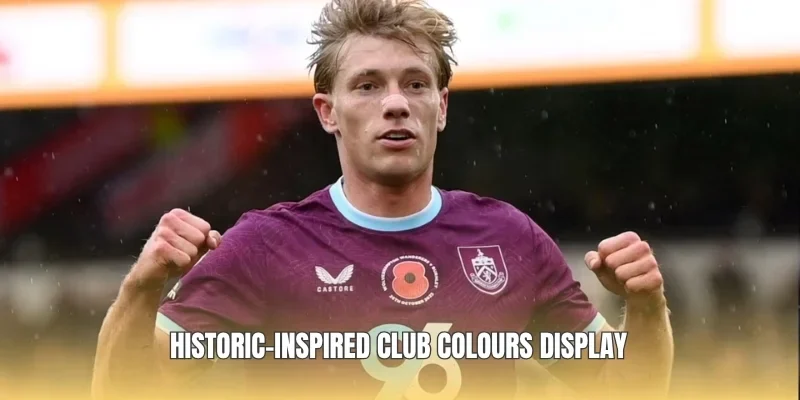Historic-inspired club colours display