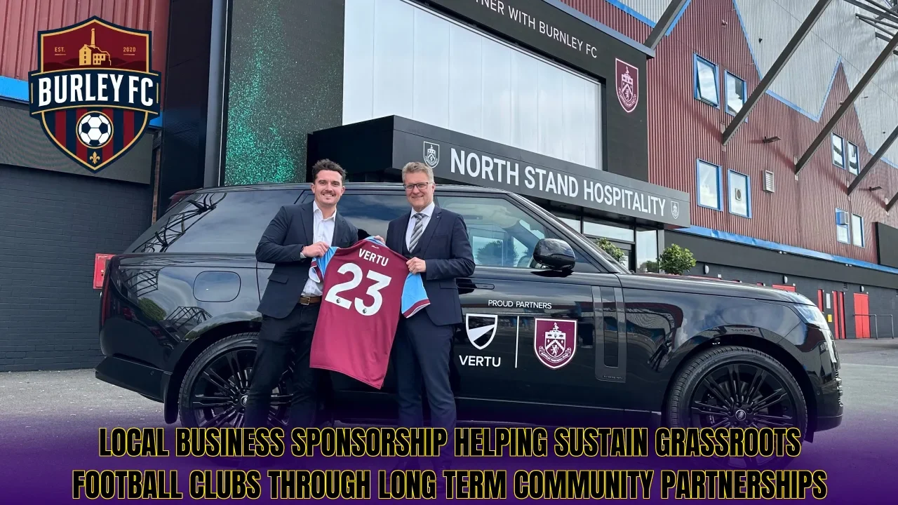 Local business sponsorship helping sustain grassroots football clubs through long term community partnerships