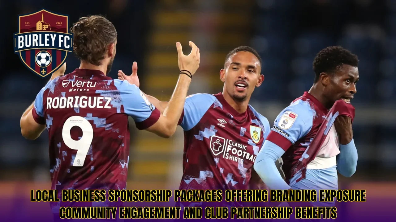 Local business sponsorship packages offering branding exposure community engagement and club partnership benefits