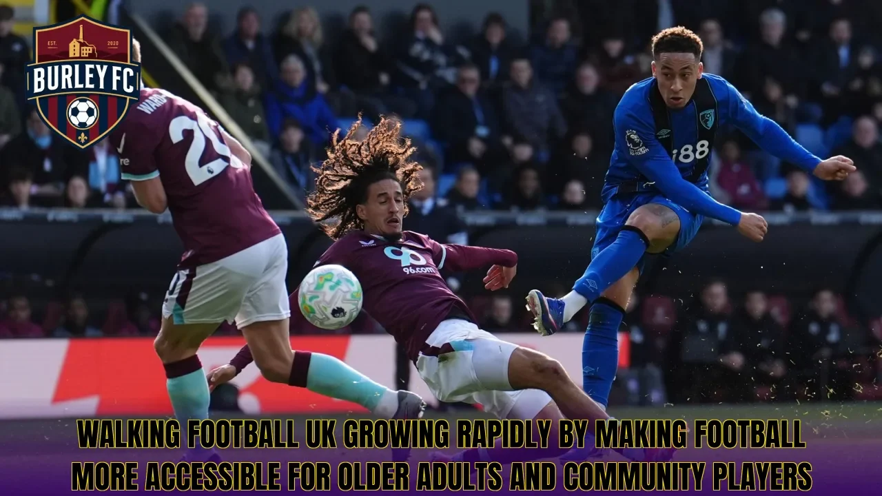 Walking football UK growing rapidly by making football more accessible for older adults and community players