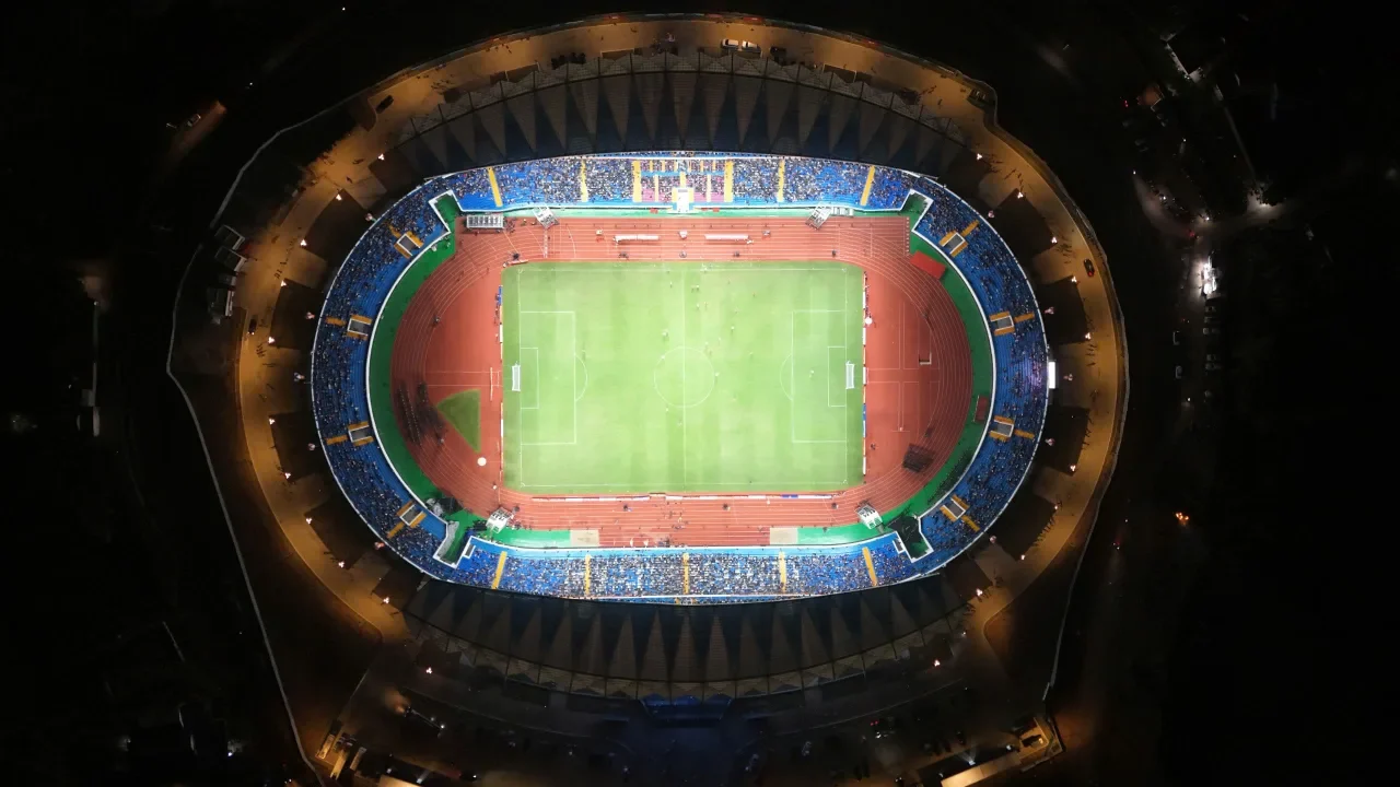 Sports club venue designed to support players, supporters, and commercial partners